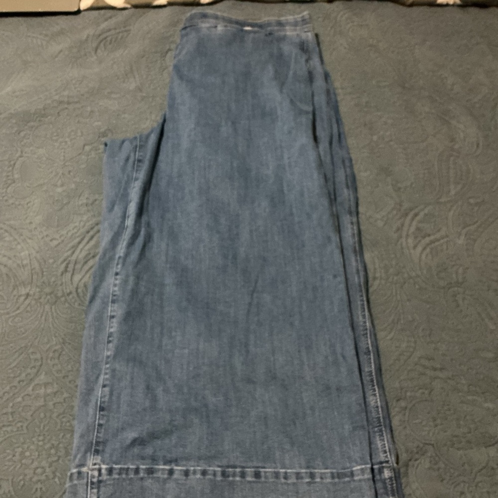 Ava and Viv Day Light Blue High-Rise Wide leg jeans